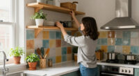 A Couple Gave Their Tiny Rental's Cold Kitchen a Major Makeover
