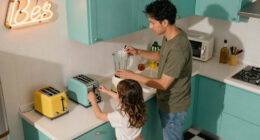 A Father-Daughter Duo Turned Her 90s Kitchen into a Vintage-Inspired Dream