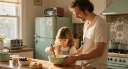 A Father-Daughter Duo Turned Her 90S Kitchen Into A Vintage-Inspired Dream