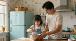 A Father-Daughter Duo Turned Her 90s Kitchen into a Vintage-Inspired Dream