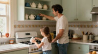 A Father-Daughter Duo Turned Her 90S Kitchen Into A Vintage-Inspired Dream