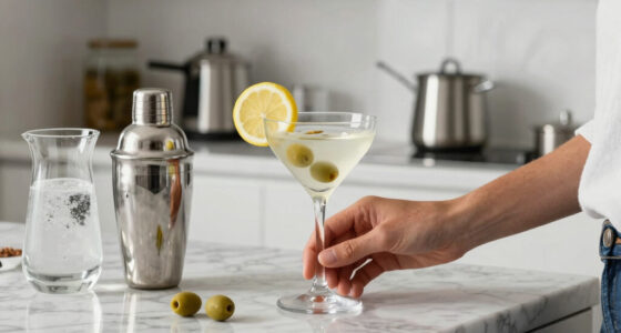 Dirty Martini Spritz