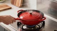Great Jones’ Enameled Cast Iron Skillet Is 100% Worth the Hype (and Cheaper Than Le Creuset!)