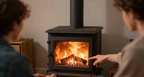 How to Control Heat on a Wood-Burning Stove