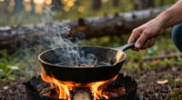 How to Cook Over a Campfire in Cast Iron