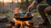 How to Cook Over a Campfire in Cast Iron