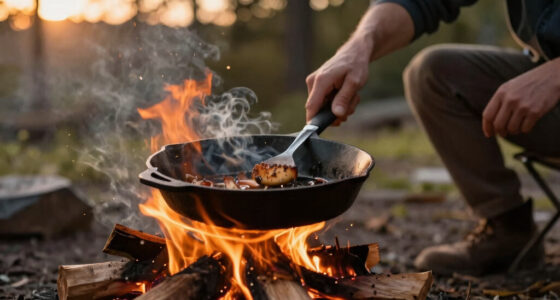 How to Cook Over a Campfire in Cast Iron