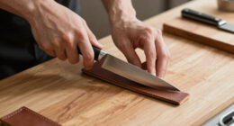 How to Strop a Knife with Leather