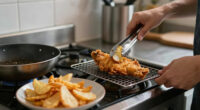 Real Authentic British Fish And Chips 🇬🇧