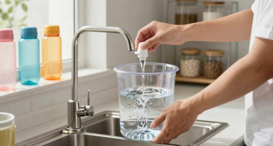 Safe Water Storage: Containers and Rotation