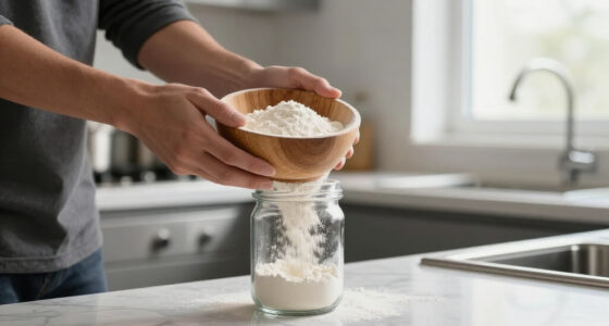 Storing Freshly Milled Flour