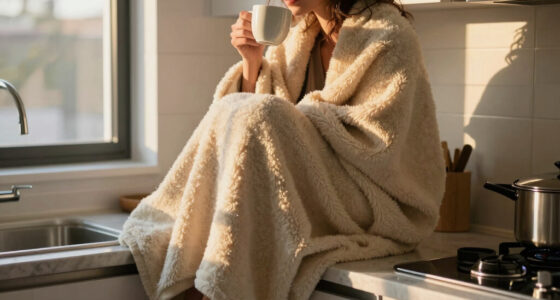 This Luxuriously Soft Blanket Is Just Like That Insta-Famous Option, But Less Expensive (And Comes In Stripes!)