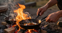Cooking Times and Heat Zones on a Campfire