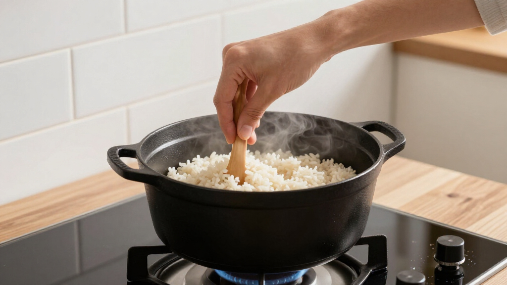 How to Cook Rice in a Dutch Oven