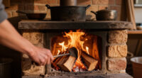 How to Light and Manage a Wood Cooking Fire