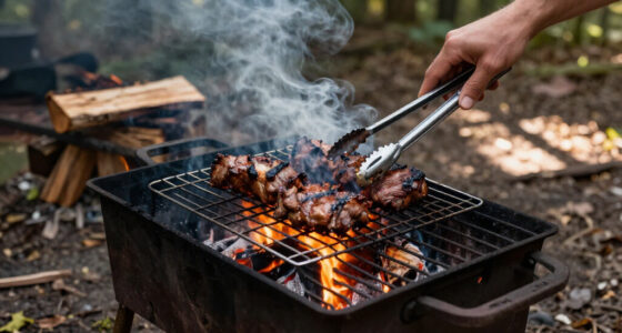 How to Smoke-Cook Over an Open Fire