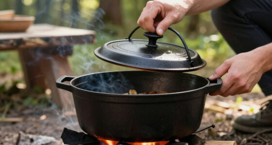 How to Use a Dutch Oven as an Oven Outdoors