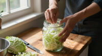 Making Sauerkraut Step by Step