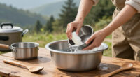 Off-Grid Cooking Cleanup Without a Sink