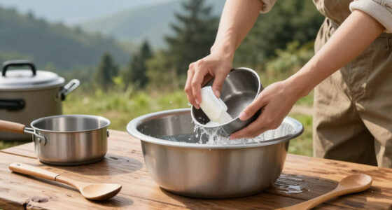 Off-Grid Cooking Cleanup Without a Sink