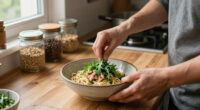 Pasta Di Avena Con Tonno E Pesto Di Rucola