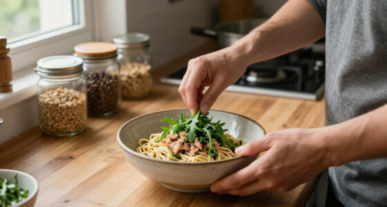 Pasta Di Avena Con Tonno E Pesto Di Rucola