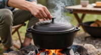 Roasting in a Dutch Oven Over Coals