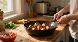 Tuscan Chicken Meatballs