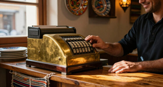 Cash Register At A Restaurant In Turkey