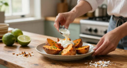 Coconut-Lime Sweet Potatoes