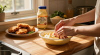 I Never Bread Chicken With Flour Or Egg Anymore — I Use This Condiment To Get It Perfectly Moist