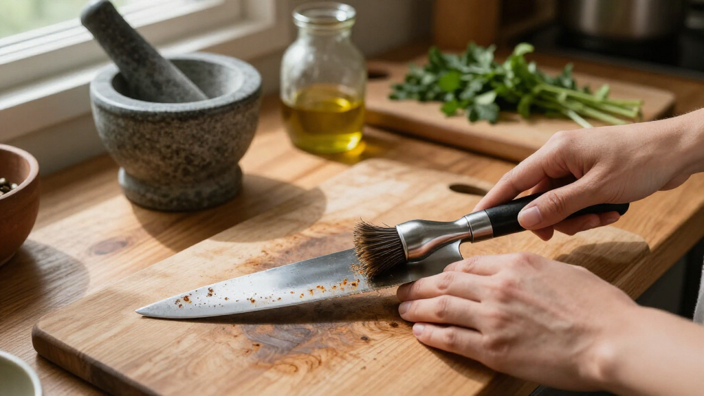 Removing Rust from Carbon Steel Knives