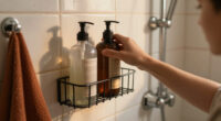 I Put A Spice Rack In My Tiny Shower — It’s Both Sleek And Functional