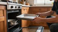 Why You Should Never Store Sheet Pans In Your Oven